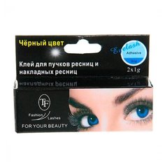 Клей для ресниц TF Cosmetics Для пучков ресниц и накладных ресниц 2 * 1г