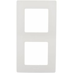 Рамка 2п Legrand672502 Etika, белый