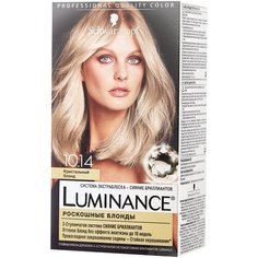 Schwarzkopf Luminance Роскошные блонды Стойкая краска для волос, 10.14 кристальный блонд