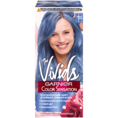 GARNIER Color Sensation The Vivids стойкая крем-краска для волос, Дымчато-голубой