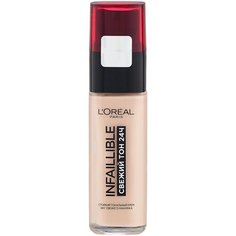 LOreal Paris Тональный крем Infaillible свежий тон 24 ч, 30 мл, оттенок: 25 Светло-розовый