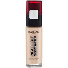LOreal Paris Тональный крем Infaillible свежий тон 24 ч, 30 мл, оттенок: 15 Фарфоровый
