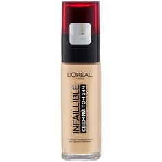 LOreal Paris Тональный крем Infaillible свежий тон 24 ч, 30 мл, оттенок: 125 Натурально-розовый