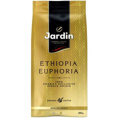 Кофе молотый Jardin Ethiopia Euphoria вакуумная упаковка, 250 г