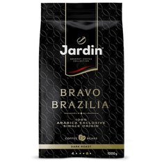Кофе в зернах Jardin Bravo Brazilia, 1 кг