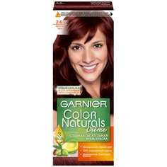 GARNIER Color Naturals Ягодные шатенки стойкая питательная крем-краска для волос, 2.6, Красная ночь