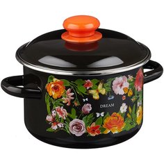 Кастрюля Appetite Dream 1MD161P, 2 л, черный