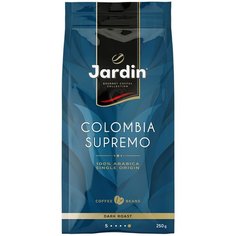 Кофе в зернах Jardin Colombia Supremo, 250 г