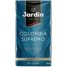 Кофе молотый Jardin Colombia Supremo темной обжарки, 250 г