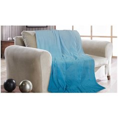 Покрывало Guten Morgen Голубая лагуна, 200 х 220 см, голубой