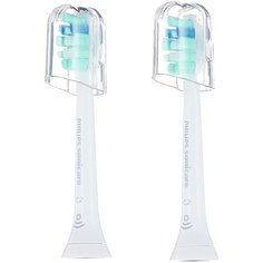 Набор насадок Philips Sonicare C2 Optimal Plaque Defence HX9022/10 для звуковой щетки, белый, 2 шт.