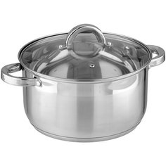 Кастрюля Appetite Rondy, 6 л, стальной