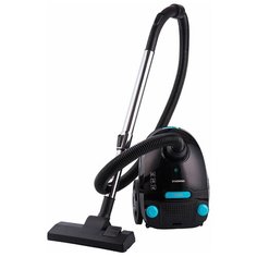 Пылесос STARWIND SCB1112, черный/голубой