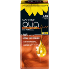 Olia стойкая крем-краска для волос Bold, 7.40 искрящийся медный