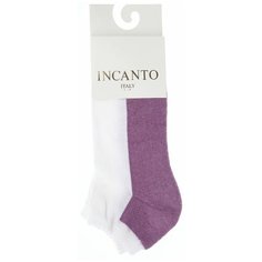 Носки Incanto IBD731004, размер 36-38(2), bianco/lilla