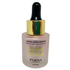 Parisa Жидкий хайлайтер Glow Style 02 pearl