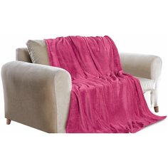 Покрывало Guten Morgen Малина, 200 х 220 см, розовый