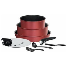 Набор посуды Tefal Ingenio Performance L6598902 8 пр. красный