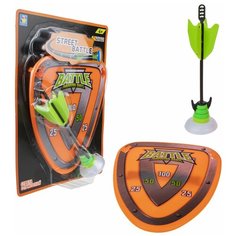 Игровой набор 1TOY Street Battle (Т17364) оранжевый/коричневый/зеленый