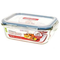 LocknLock Контейнер прямоугольный пищевой OvenGlass LLG428, 13x17.5 см, прозрачный