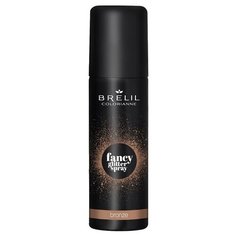 Brelil Professional Fancy Glitter Spray спрей-блеск для волос Bronze, 75 мл