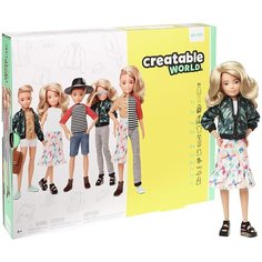 Кукла Mattel Creatable World Deluxe Character Kit Customizable Doll, 30 см, dc-414