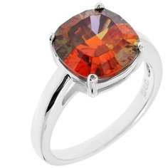 Balex Кольцо 1432930120 из серебра 925 пробы с фианитом, размер 17