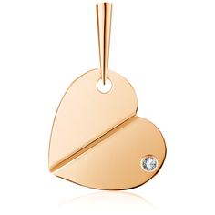 Бронницкий Ювелир Подвеска из красного золота 17119301000