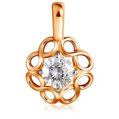 Бронницкий Ювелир Подвеска из красного золота Д0268-035261