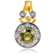 Бронницкий Ювелир Подвеска из желтого золота D0001325307000
