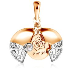 Бронницкий Ювелир Подвеска из красного золота Д0268-035309