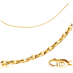 Бронницкий Ювелир Цепь из желтого золота 510451414, 55 см, 3.7 г