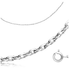 Бронницкий Ювелир Цепь из белого золота 610301417, 45 см, 1.58 г