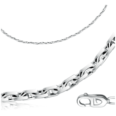 Бронницкий Ювелир Цепь из серебра 811001414, 65 см, 15.81 г