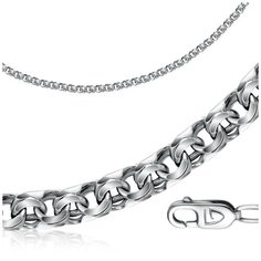 Бронницкий Ювелир Цепь из серебра 820703821, 55 см, 14.55 г