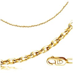 Бронницкий Ювелир Цепь из желтого золота 510601414, 55 см, 7.1 г