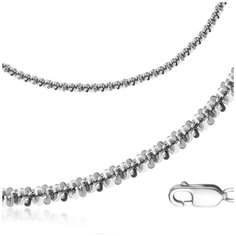 Бронницкий Ювелир Цепь из серебра 320-507, 45 см, 6.51 г