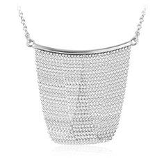 Бронницкий Ювелир Колье из серебра GI9915-Rd, 45 см, 9.67 г