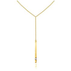 Бронницкий Ювелир Колье из желтого золота 54319559, 45 см, 2.98 г