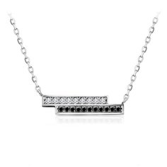 Бронницкий Ювелир Колье из белого золота 64311902, 45 см, 2.33 г