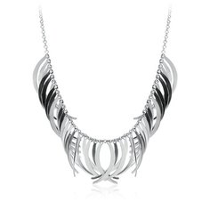 Бронницкий Ювелир Колье из серебра XGI02279-Rd, 42 см, 12.87 г