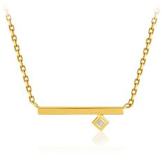 Бронницкий Ювелир Колье из желтого золота 54519020, 40 см, 2.65 г