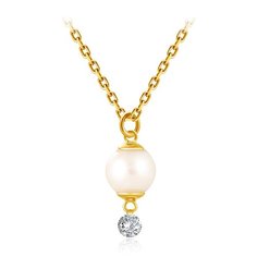 Бронницкий Ювелир Колье из желтого золота 54319893, 47 см, 2.14 г