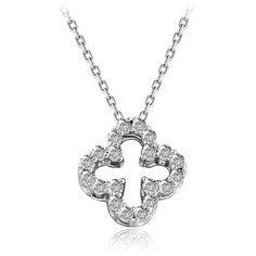 Бронницкий Ювелир Колье из белого золота 64319551, 47 см, 2.61 г