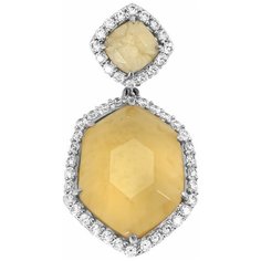 Balex Подвеска 3430930019 из серебра 925 пробы с агатом природным и фианитом