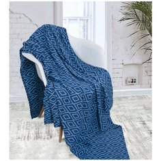 Плед Guten Morgen Диамант, 150 x 200 см, синий