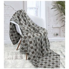 Плед Guten Morgen Фундук, 200 x 200 см, бежевый