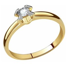 VALTERA Кольцо с бриллиантами 106231, размер 16.5