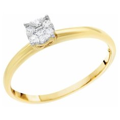 VALTERA Кольцо с бриллиантами 106228, размер 17