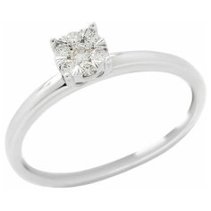 VALTERA Кольцо с бриллиантами 106225, размер 16